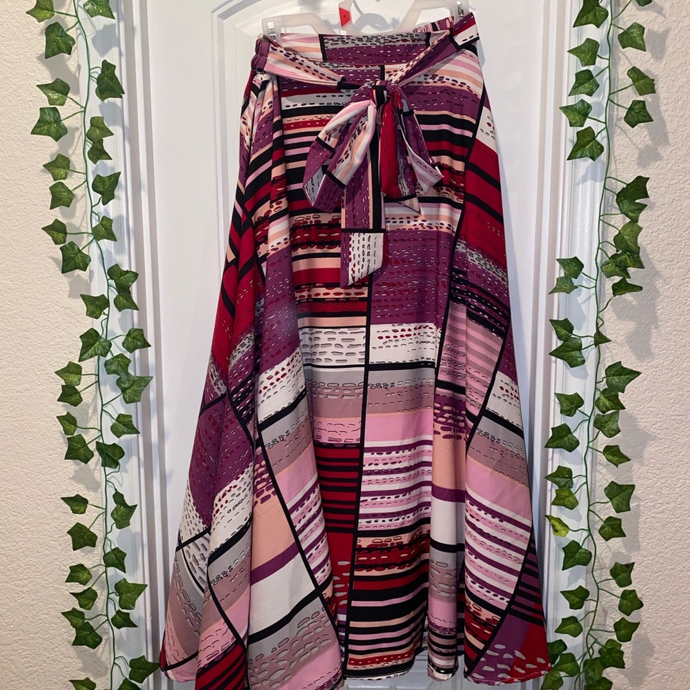 Multicolored Maxi Skirt